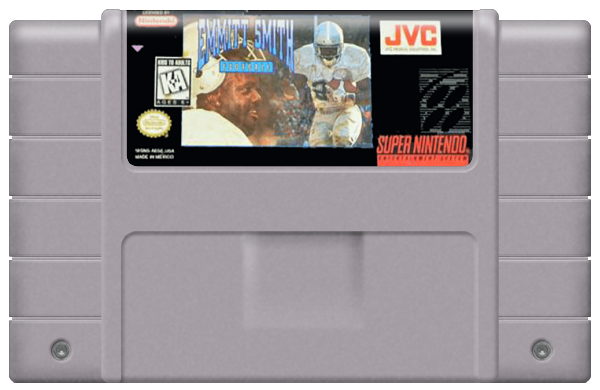 Emmitt Smith Football media 7 for Super Nintendo